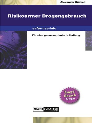 cover image of Risikoarmer Drogengebrauch